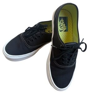 Vans Authentic UltraCush Sneakers Black Men 7.5 Women 9 EUC